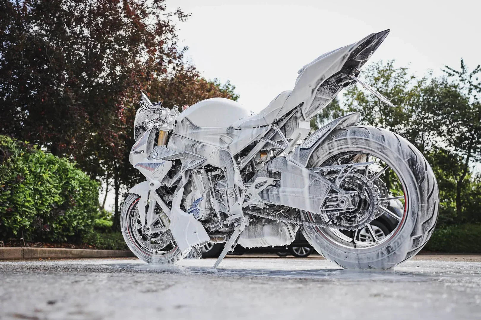 Detailing A Super Bike