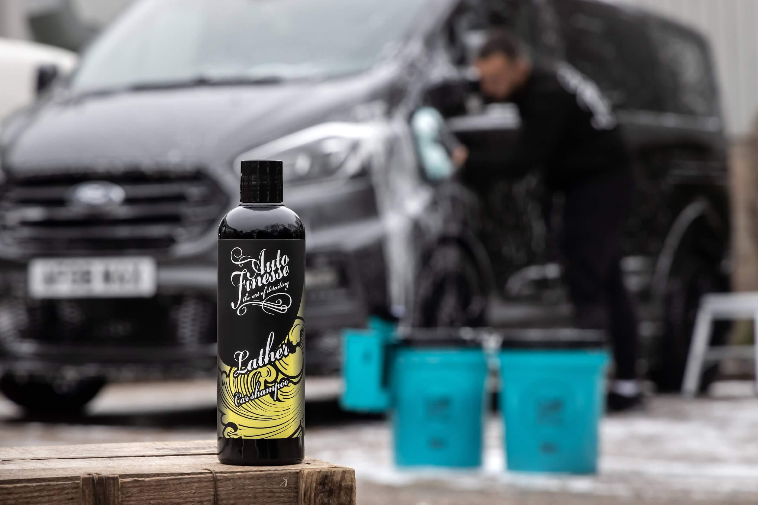 Auto Finesse | Lather shampoing pour voiture pH équilibré | Rendez votre lavage de...