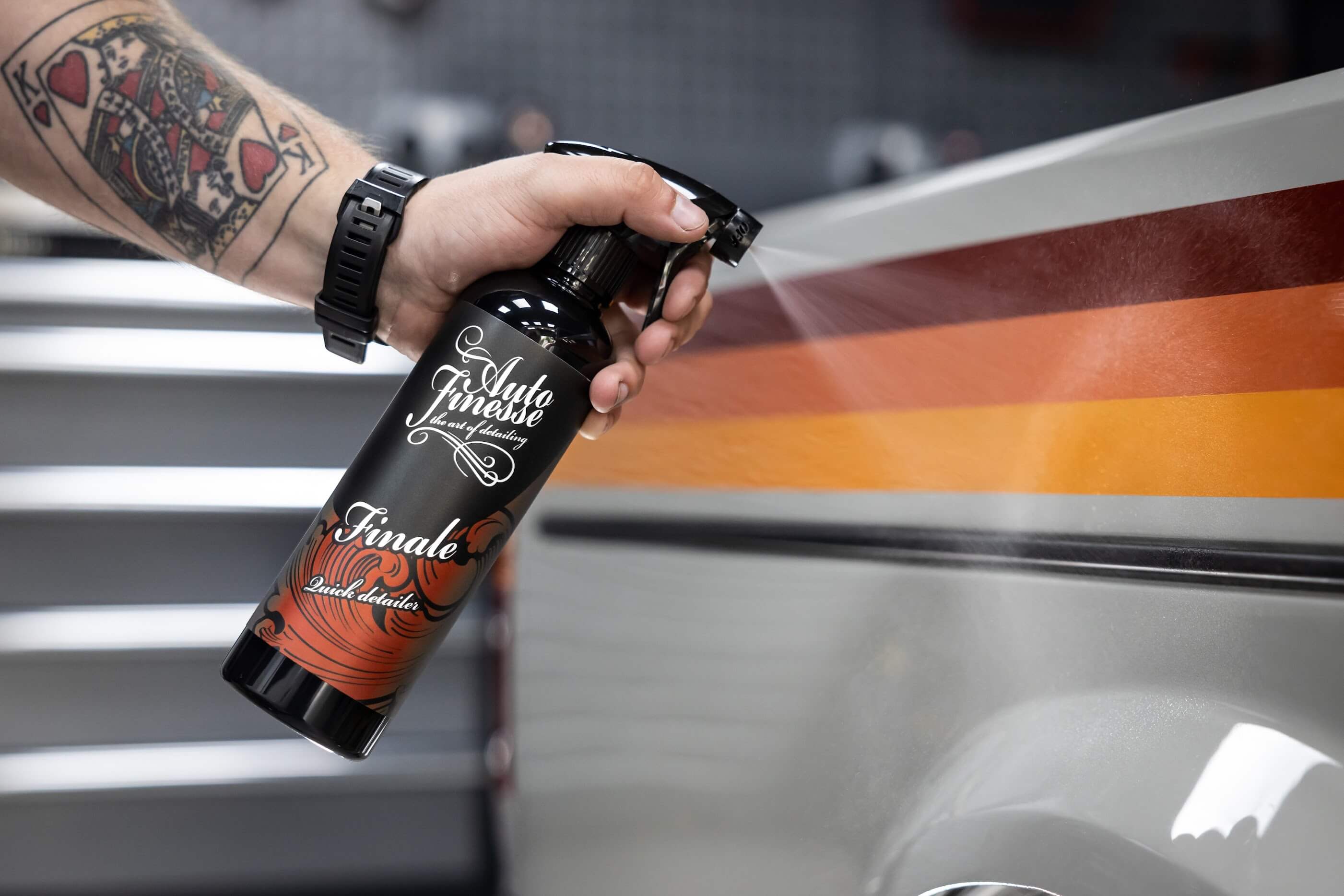 Auto Finesse | Spray de détail rapide Finale | Enrichi en carnauba brésilienne