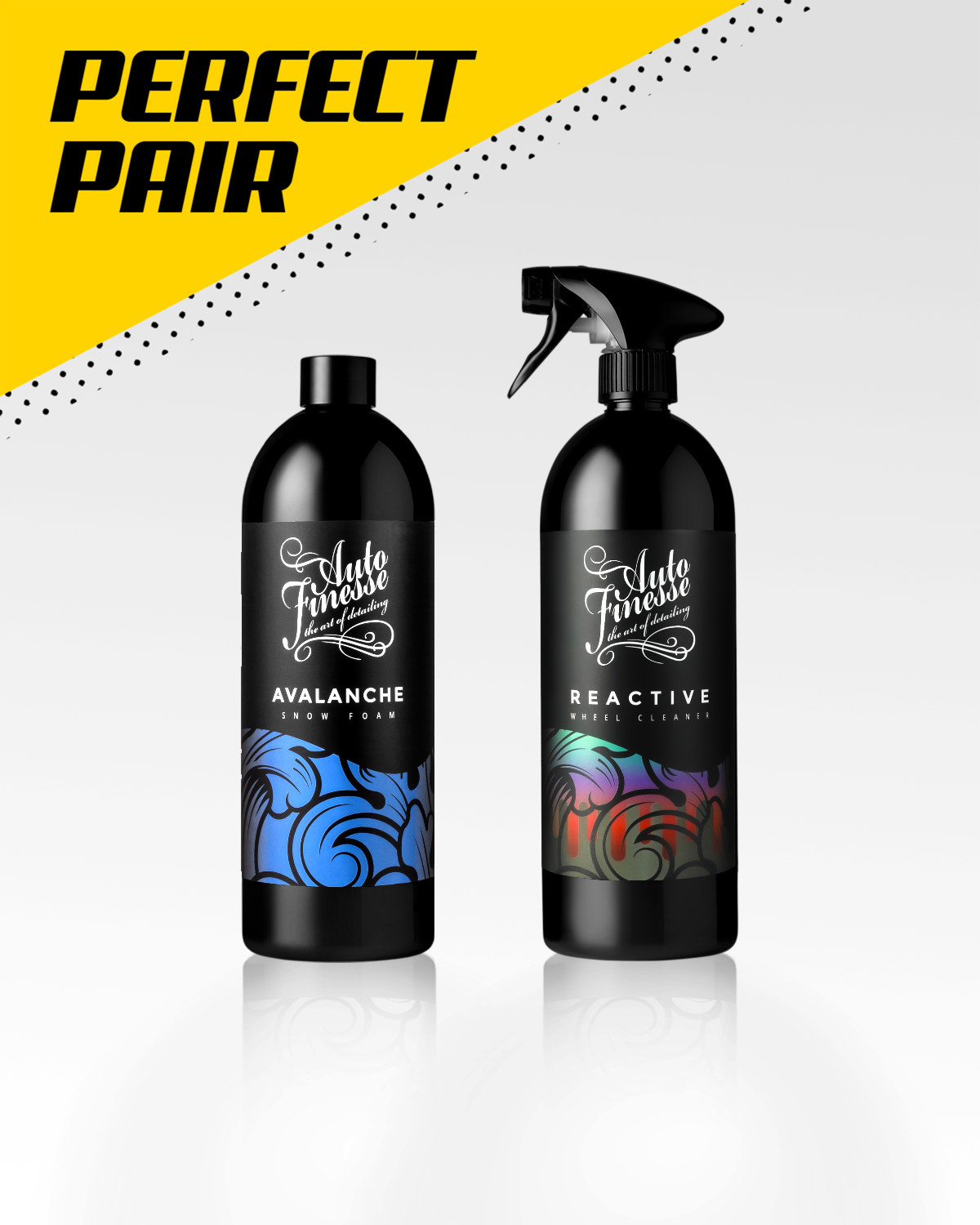 Auto Finesse | Car Detailing Products | Reactive 1L & Avalanche 1L