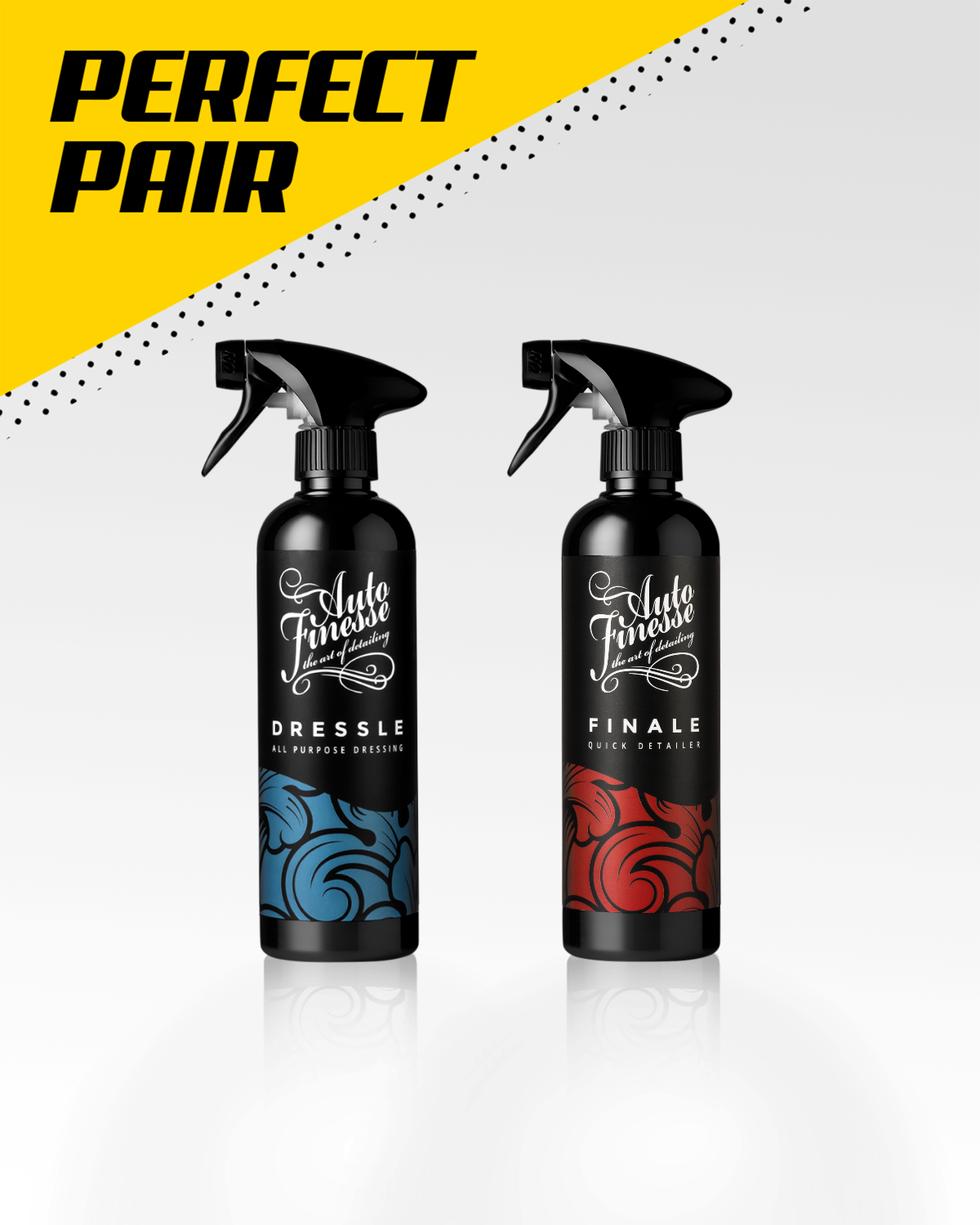 Auto Finesse | Car Detailing Products | Dressle 500ml & Finale 500ml