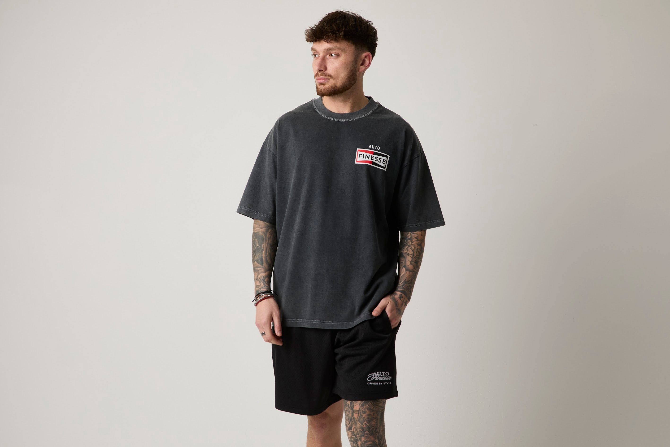 Auto Finesse | Hero Era T-Shirt in Übergröße | 100% Baumwolle