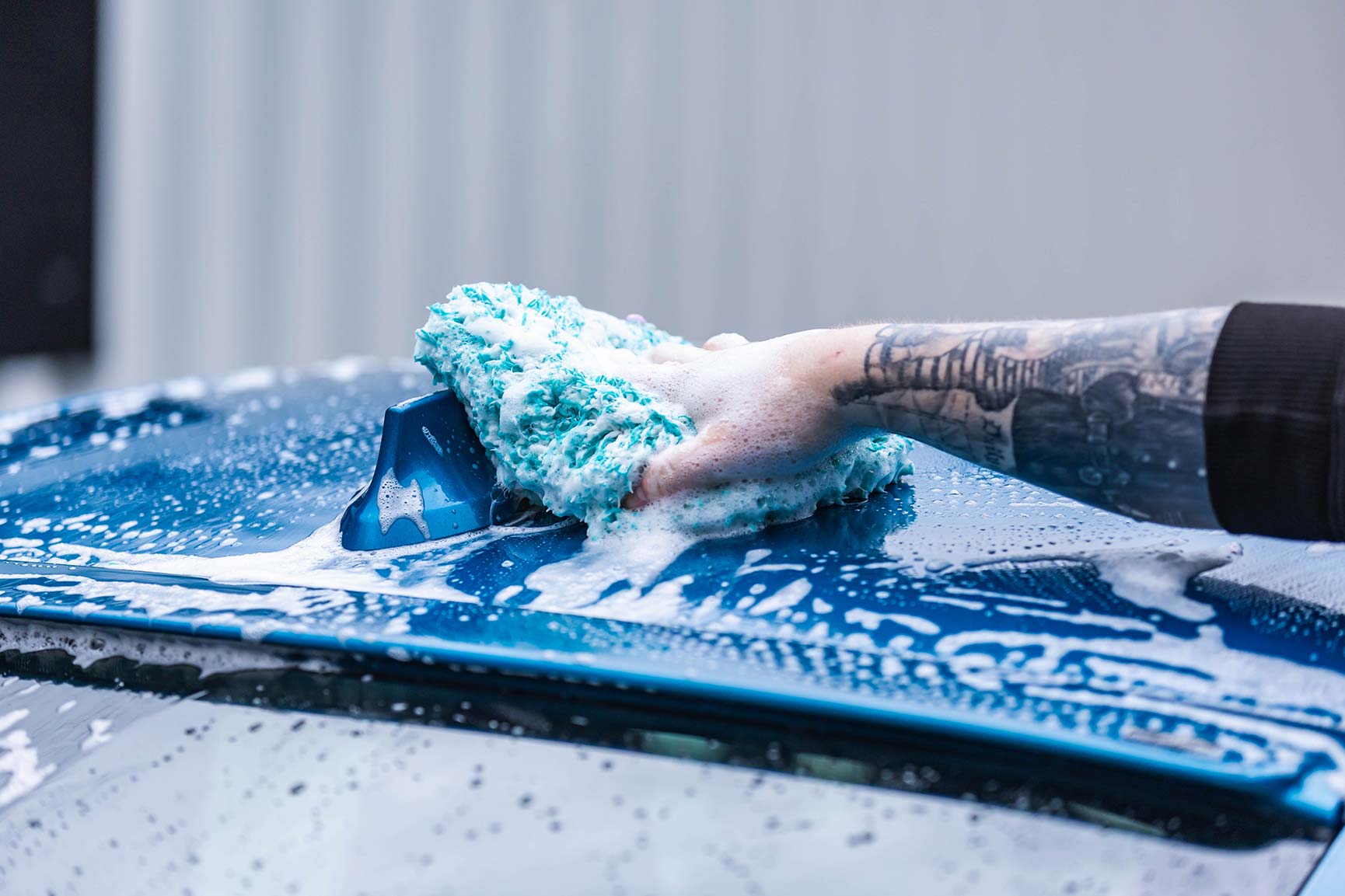 Lather 1L, Citrus Power 1L, Plush Wash Pad