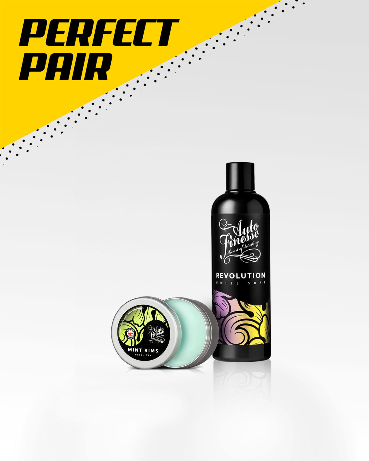 Auto Finesse | Car Detailing Products | Mint Rims Wheel Wax & Revolution 500ml