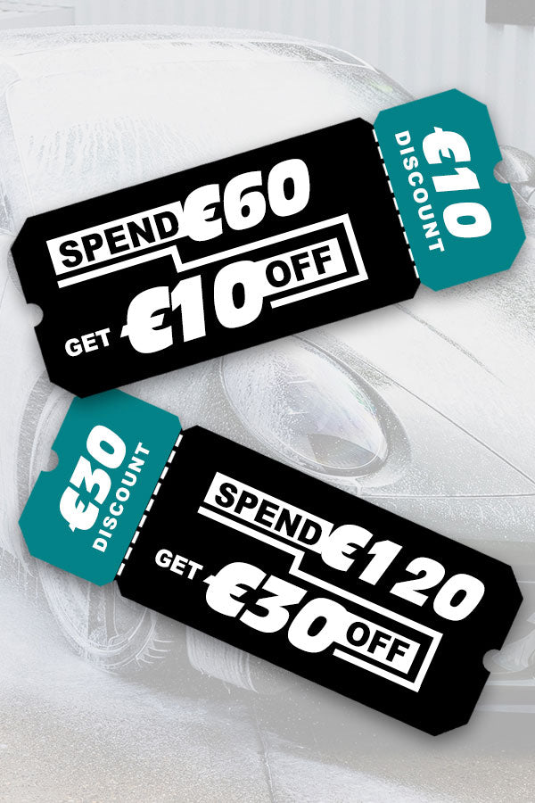 Save Up To €30 On Your Favourite Detailing Products