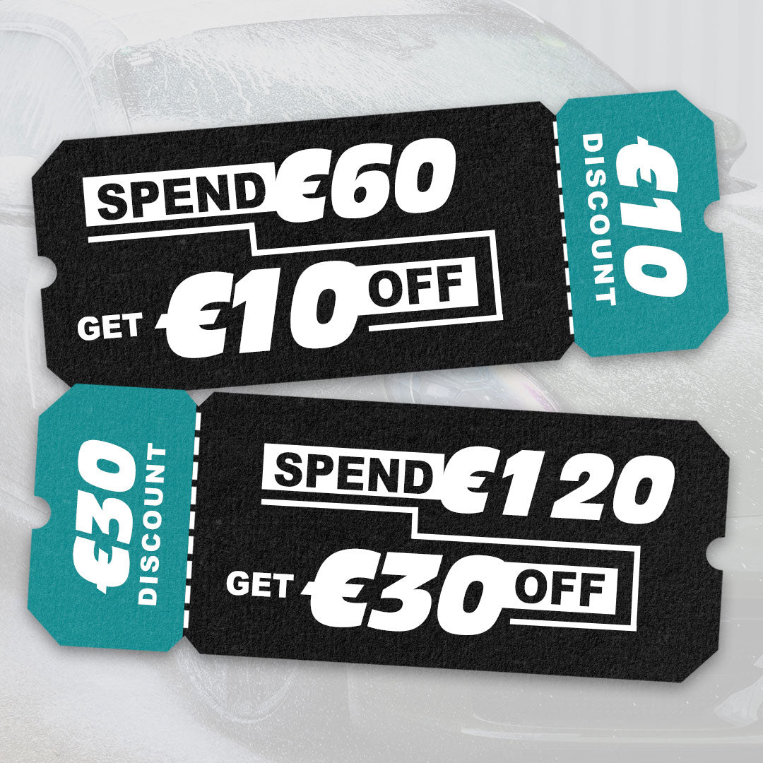 Save Up To €30 On Your Favourite Detailing Products