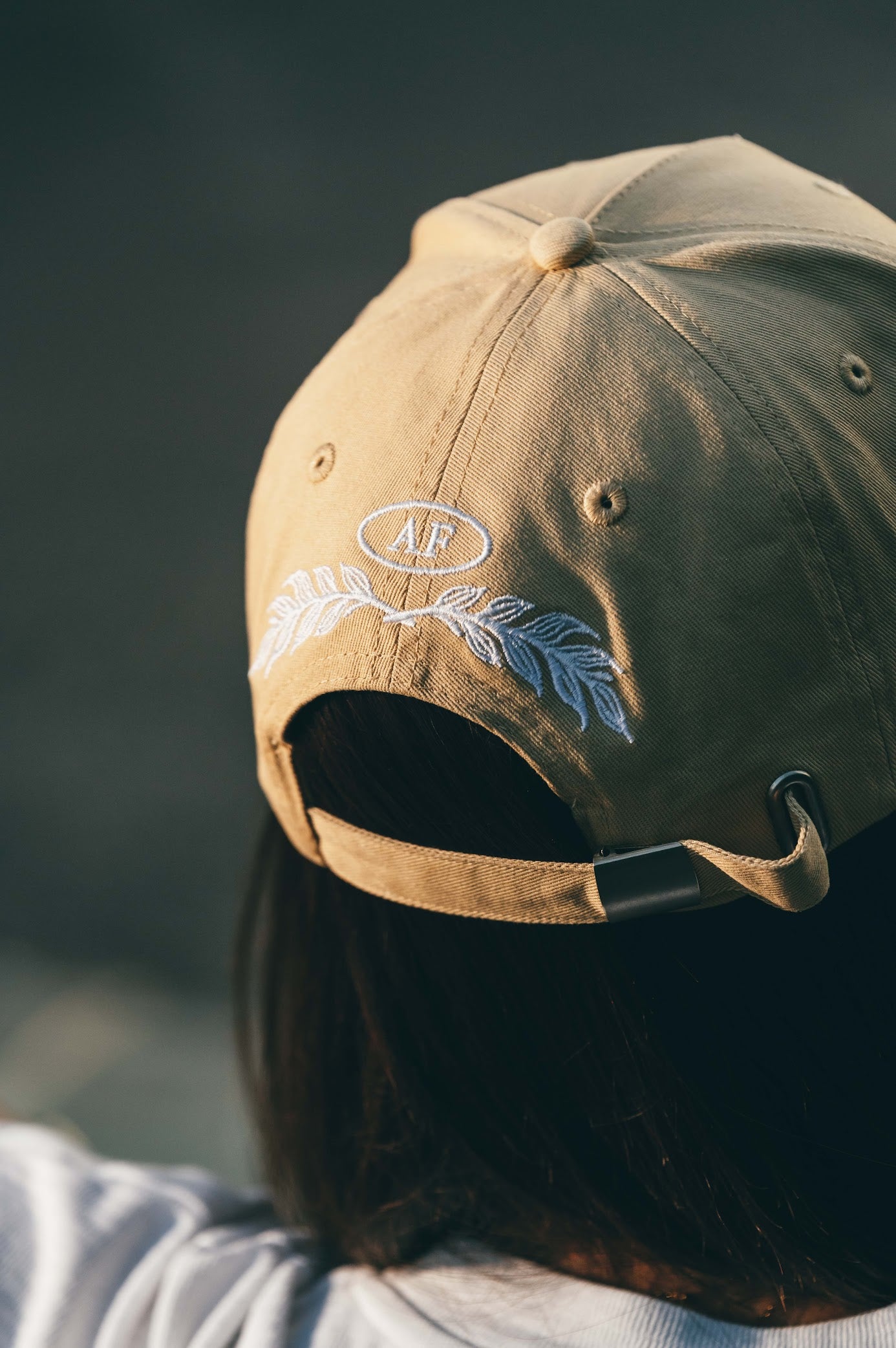 Monogram Cap - Beige