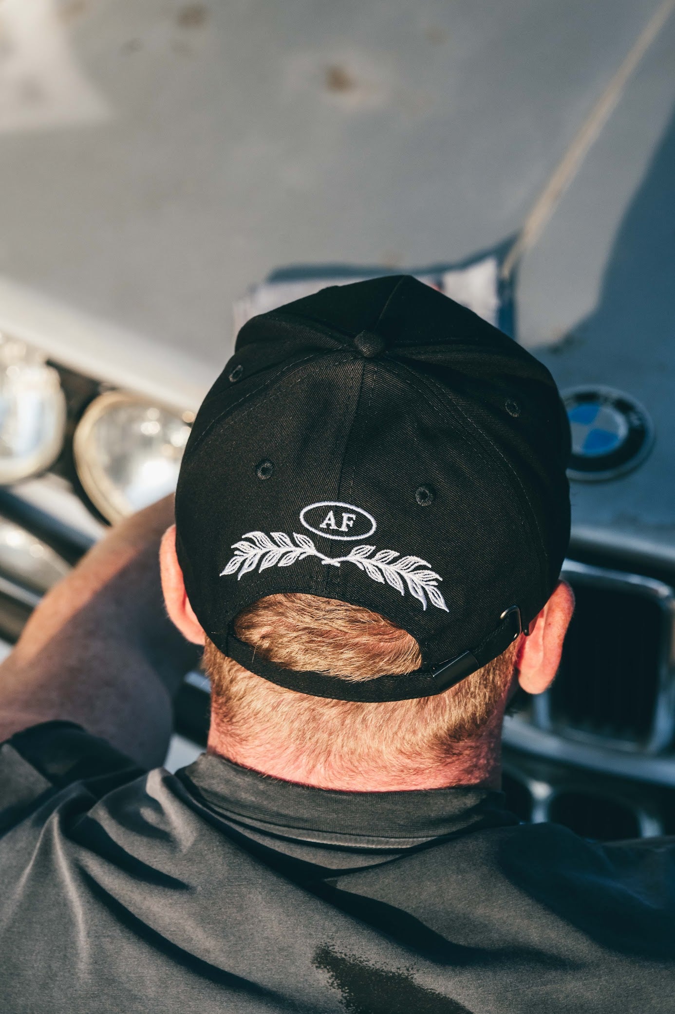 Monogram Cap - Black