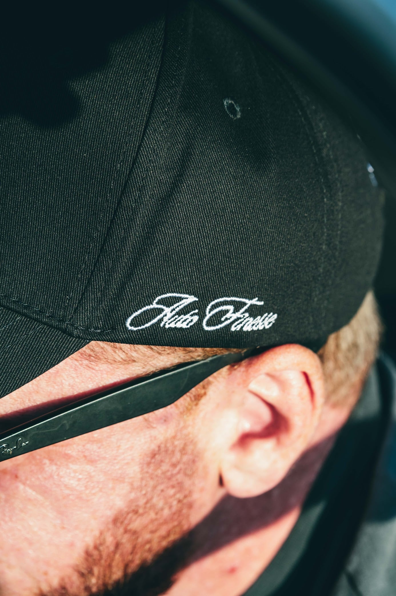 Monogram Cap - Black