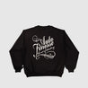 Oversized Signature Logo Crew Neck Sweater_ Back