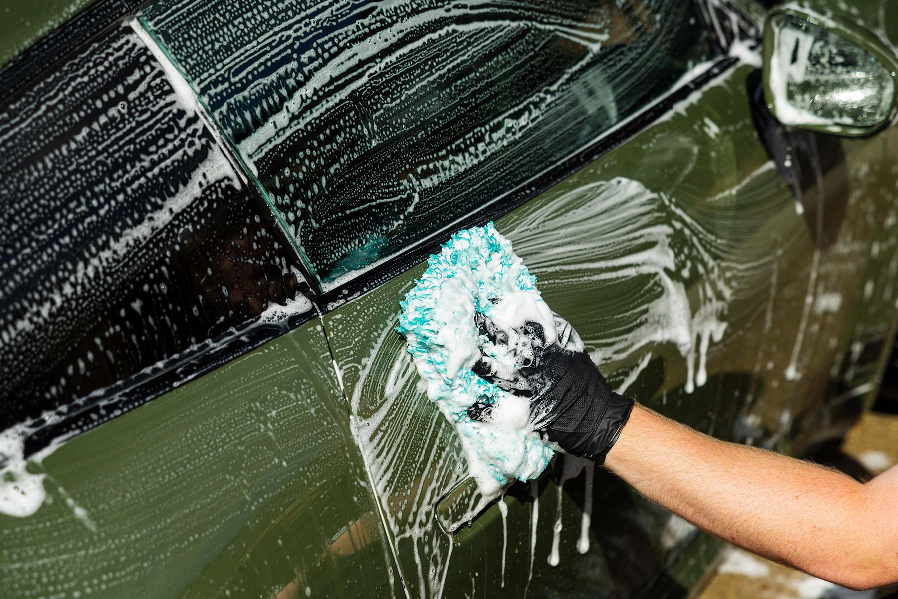 Wash N Gloss, Plush Wash Pad, Aqua Deluxe XL