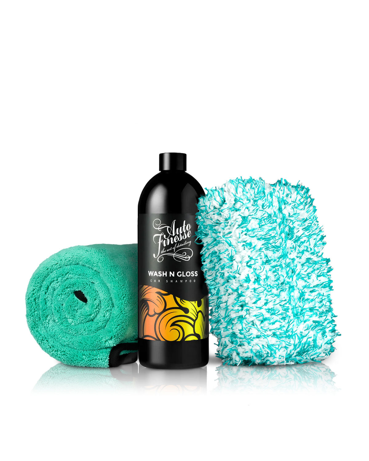 Wash N Gloss, Plush Wash Pad, Aqua Deluxe XL