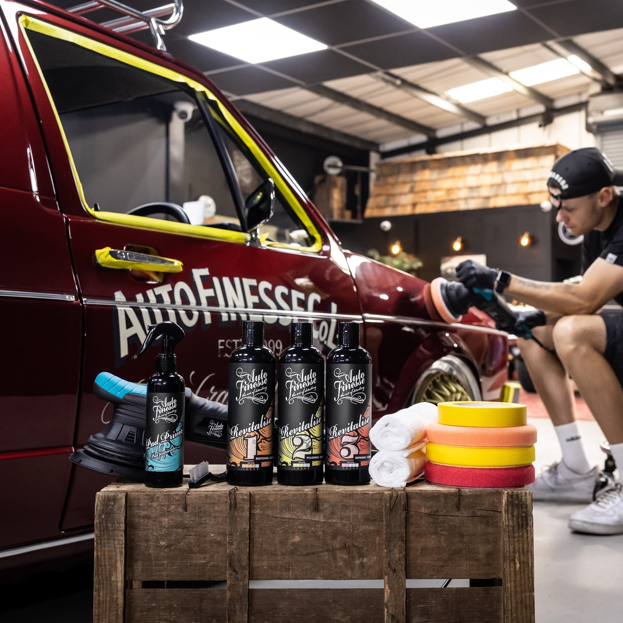 Auto Finesse | Car Detailing Products | Complete Machine Polishing Kit