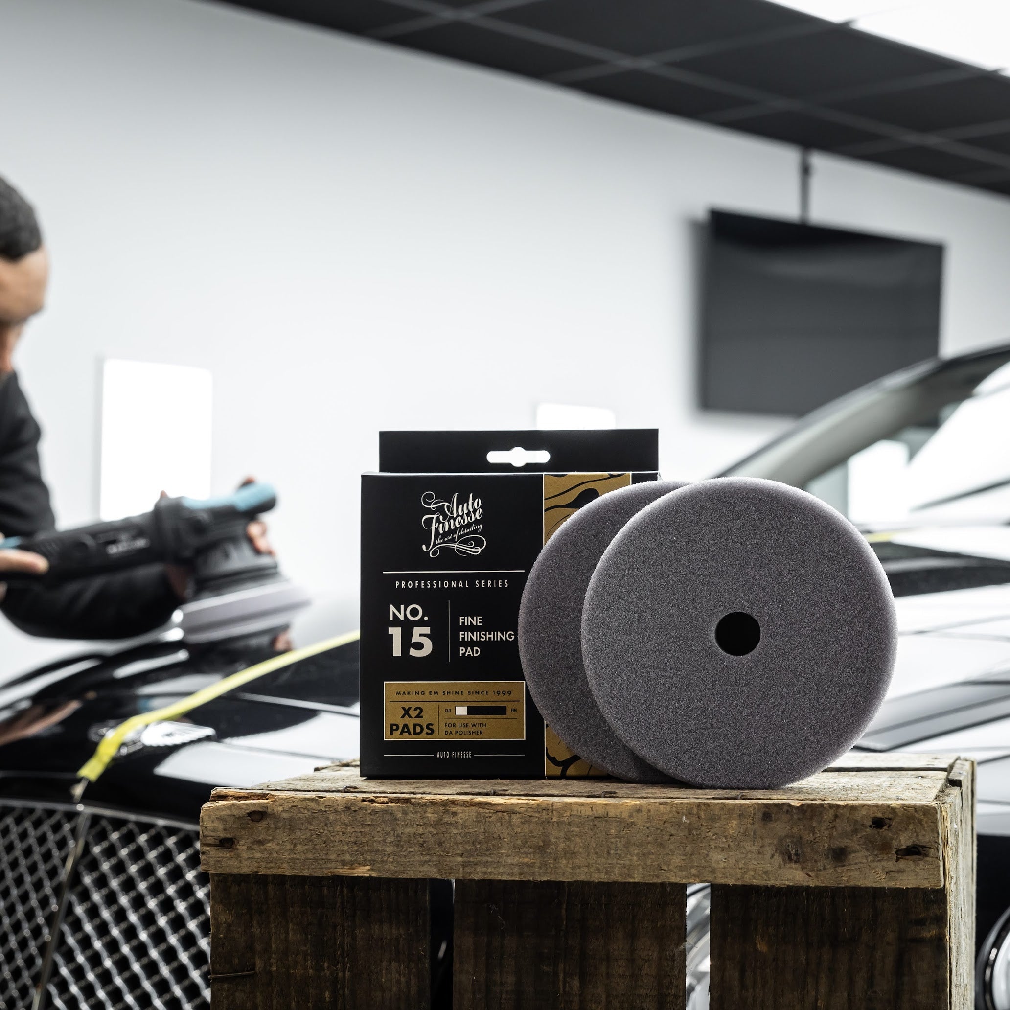 Auto Finesse | Car Detailing Products | Fine Finishing Pad No.15 - (2er-Pack)