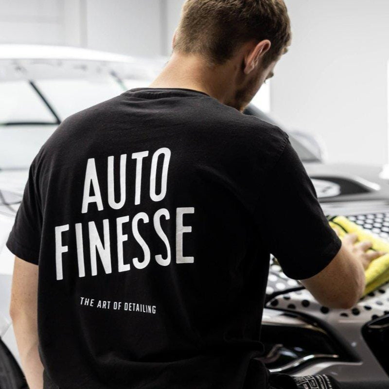 Man Wearing Premium Worker Tee_ Back