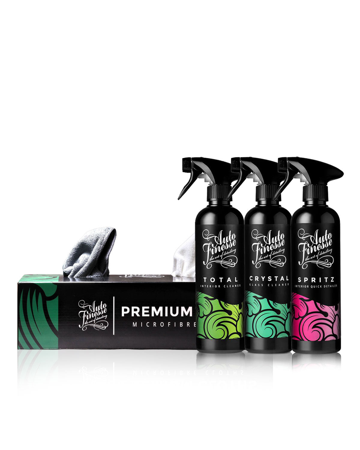 Premium Cloth Box, Total 500ml, Crystal 500ml, Spritz 500ml