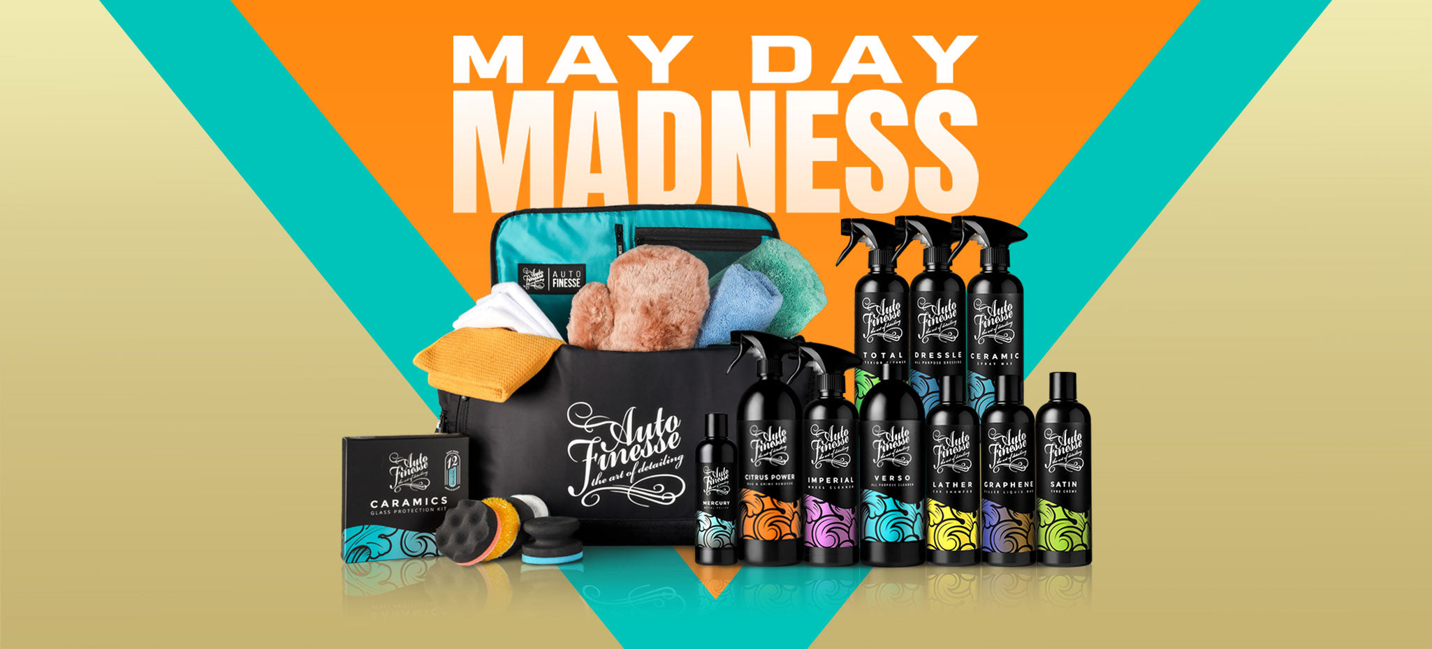 May Day Madness - Desktop Banner