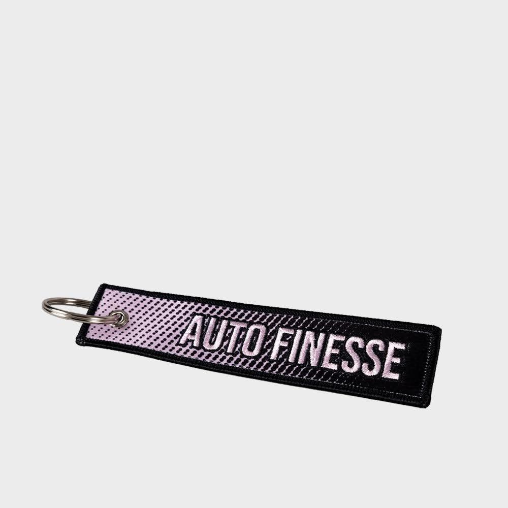 Gradient Flight Tag Keyring_ Pink