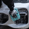 Plush Wash Pad In Use Front Bumper Square