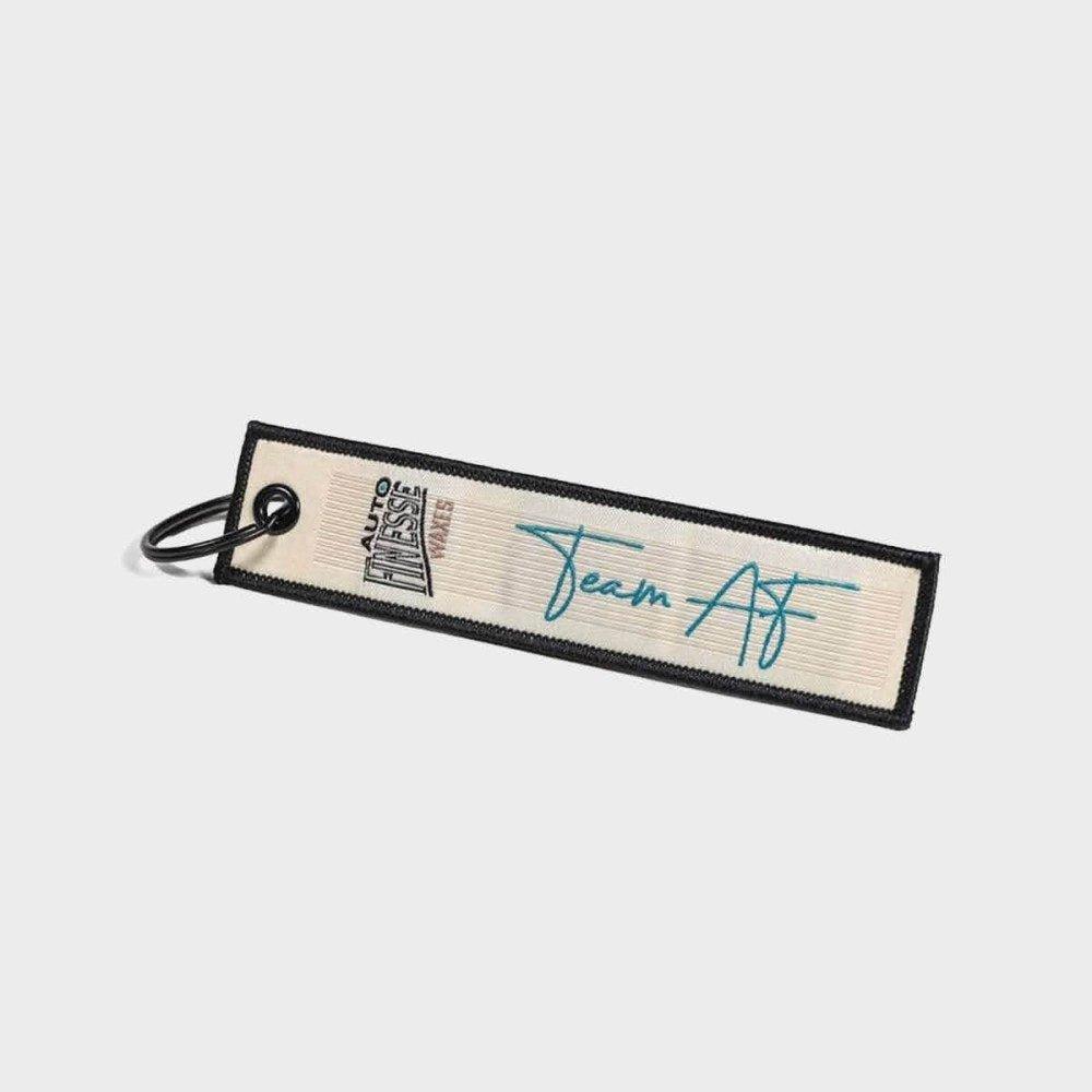 Signature Flight Tag Keyring