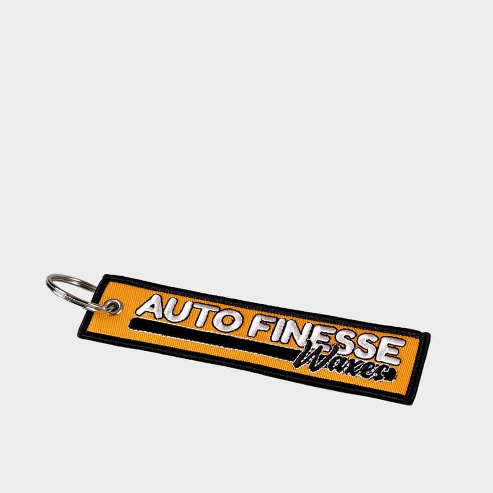 V3 Race Flight Tag Keyring_ Orange