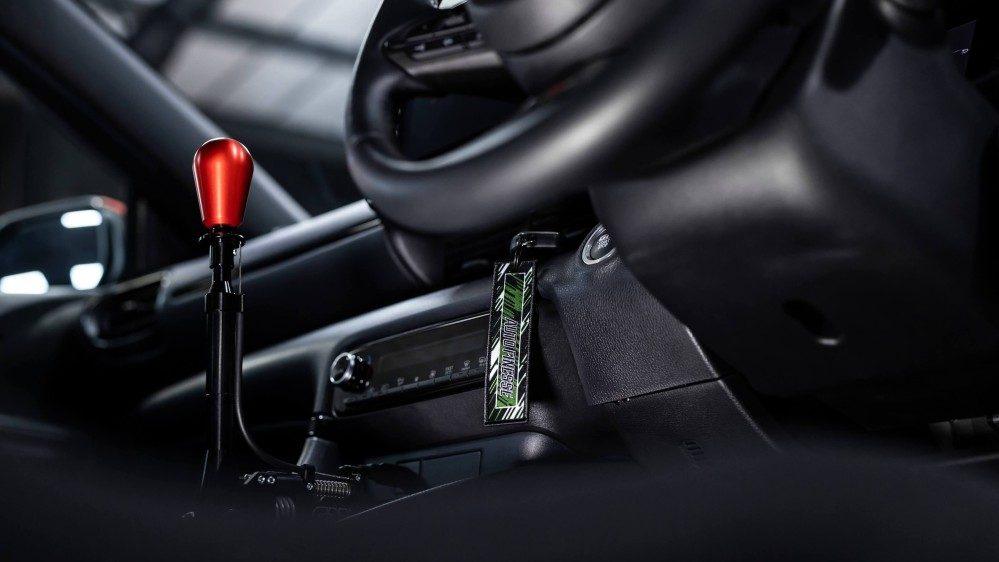 V3 Race Flight Tag Keyring_ Green_ In Ignition