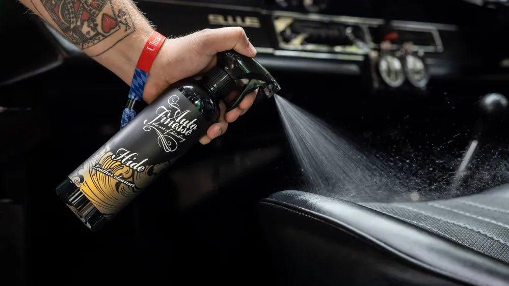 Car Leather Cleaning Kit _ Hide Leather Cleaner