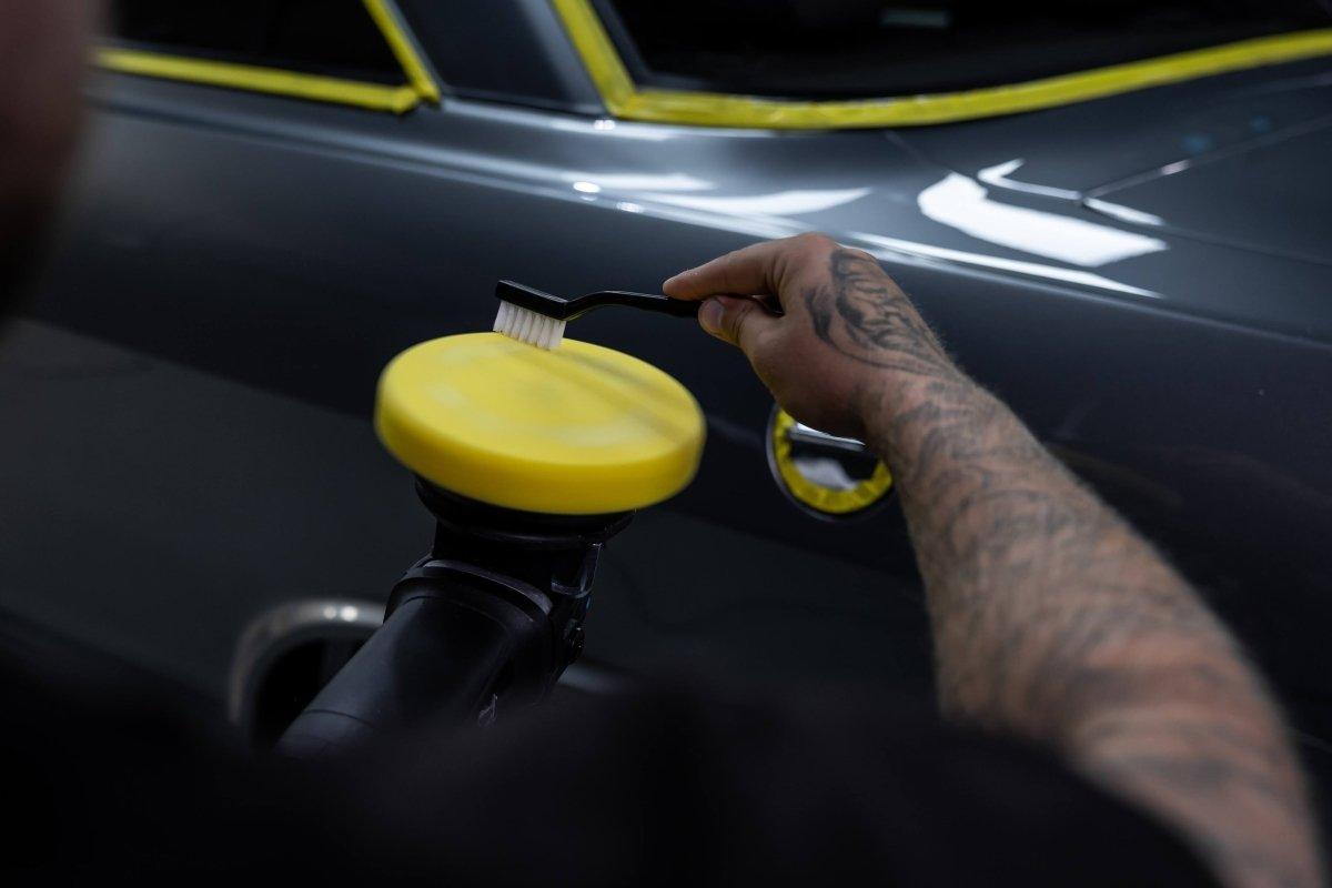 Pad Cleaning Brush_ Cleaning Machine Polishing Pad