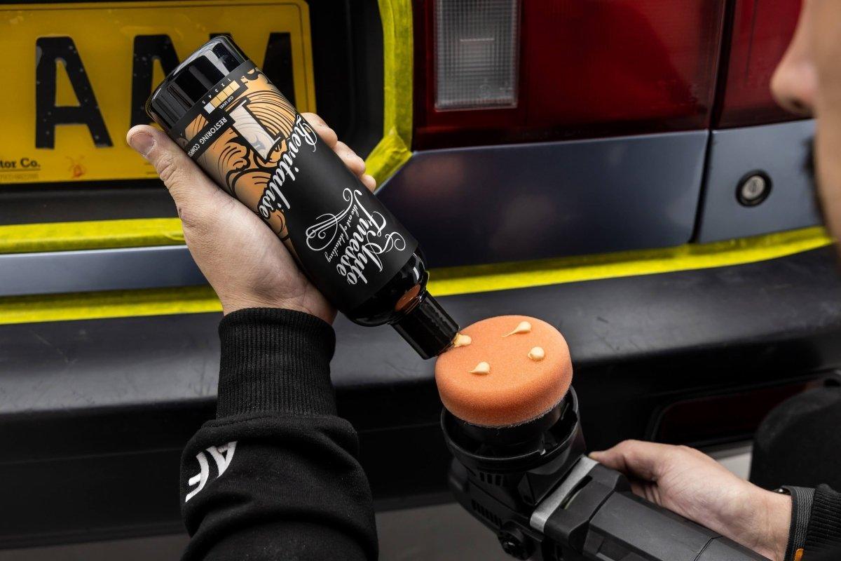 Revitalise No:1_ on polishing pad